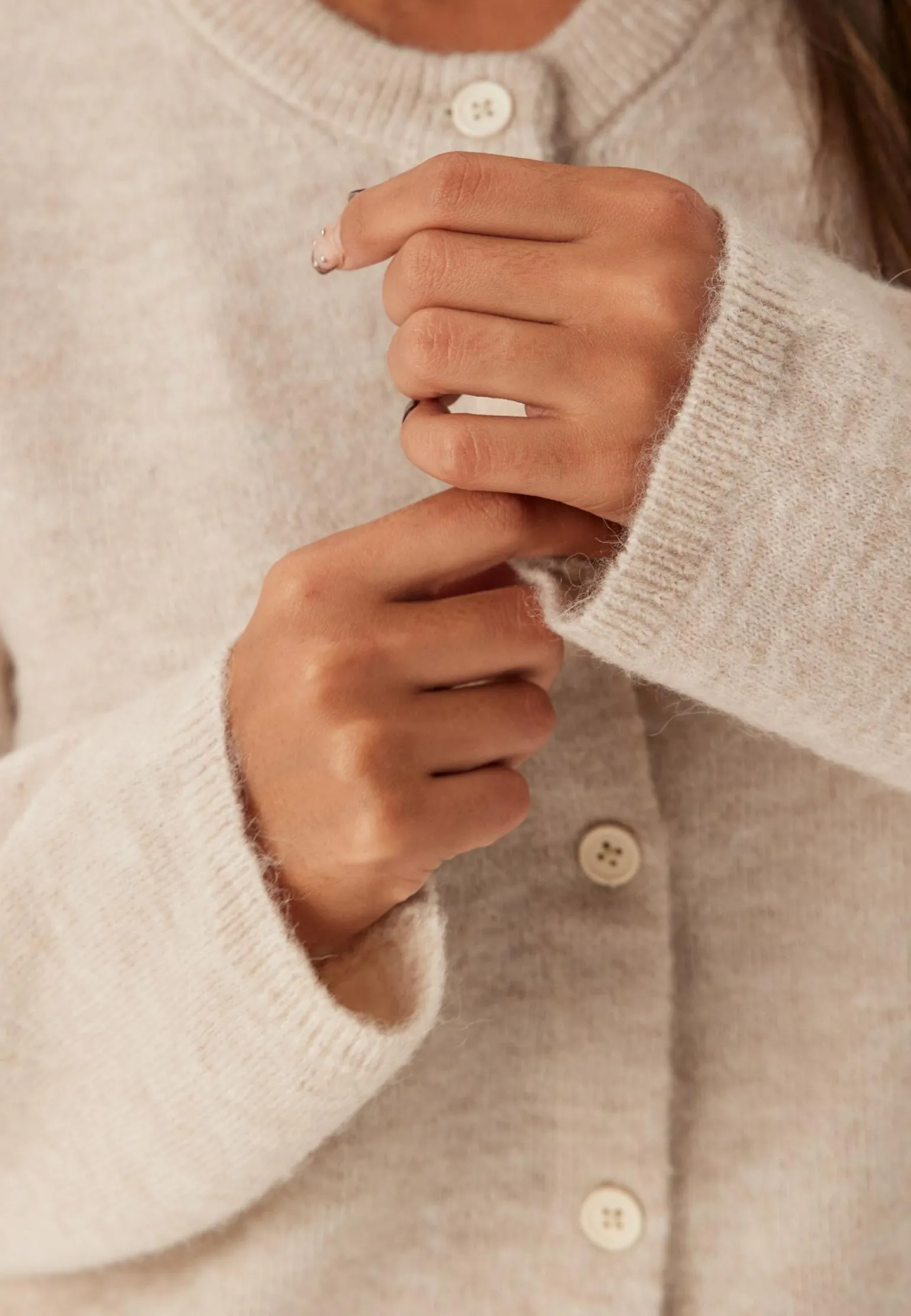 Slflulu New Ls Knit Cardigan