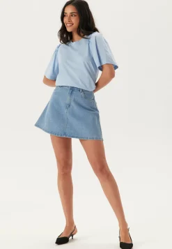 Slfpenelope 2/4 RUFFLE TEE NOO