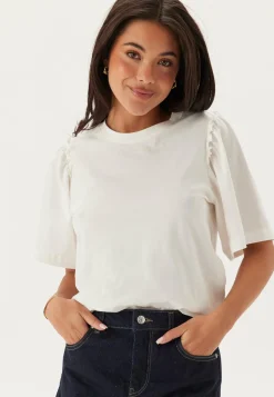 Slfpenelope 2/4 RUFFLE TEE NOO
