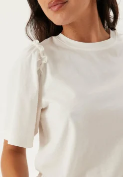 Slfpenelope 2/4 RUFFLE TEE NOO
