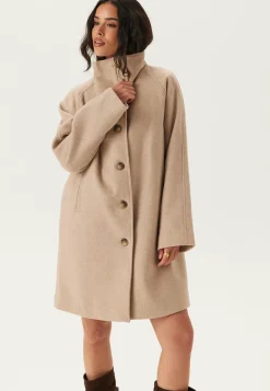 Slfvinni Wool Blend Coat