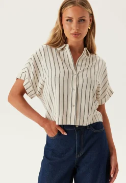 Slfviva Ss Striped Cropped Sun