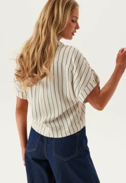 Slfviva Ss Striped Cropped Sun