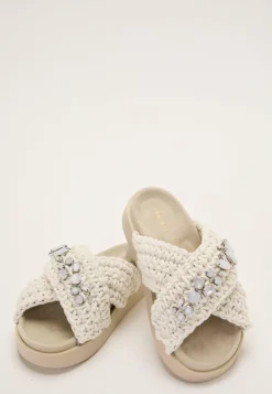 Slipper Woven Stones