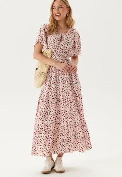 Smock Maxi Viscose Dress