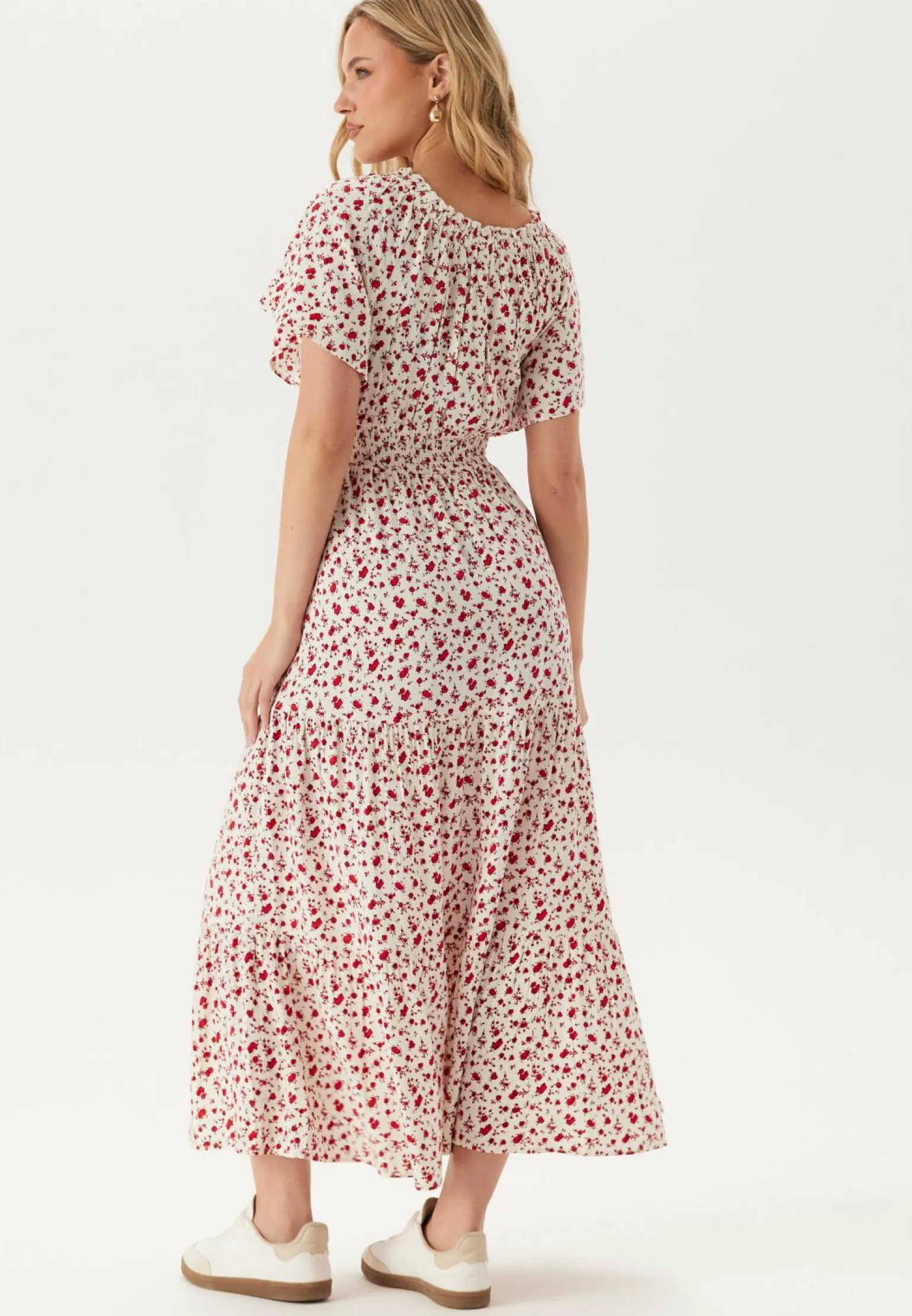 Smock Maxi Viscose Dress