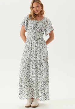 Smock Maxi Viscose Dress