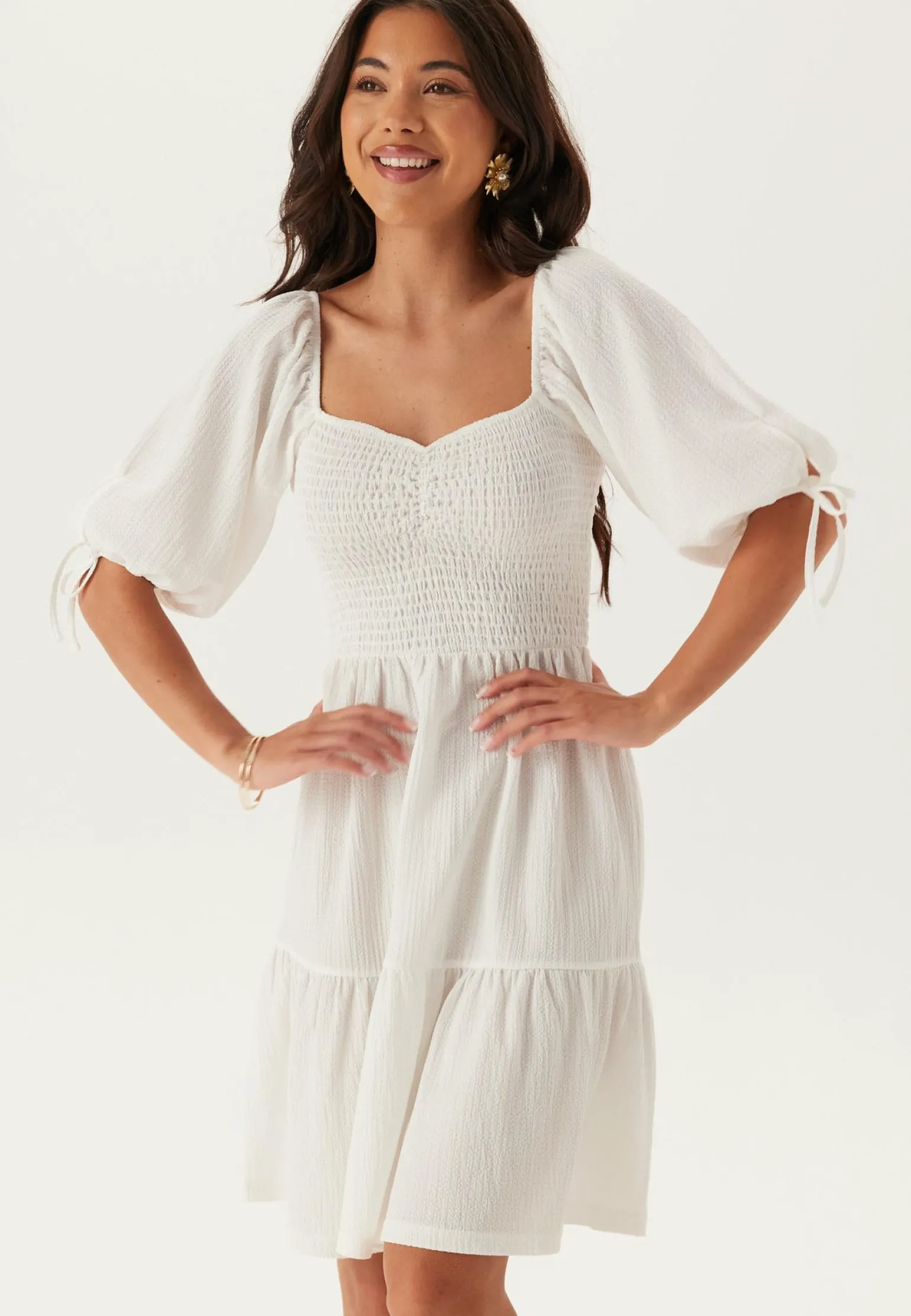 Smock Short Dress