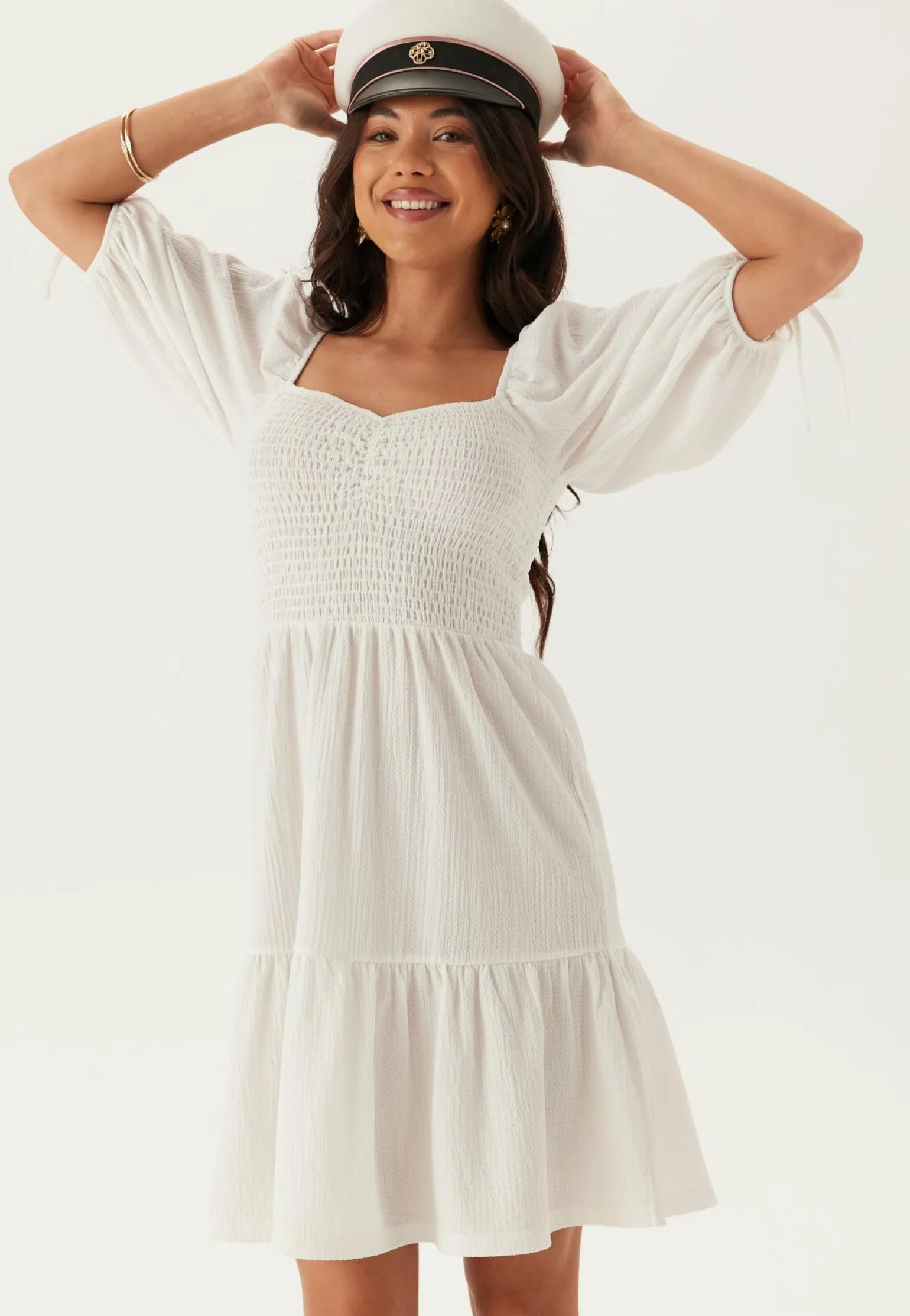 Smock Short Dress