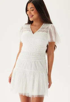 Sonia Mesh Frill Dress