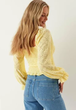 Square Neck Smock Top