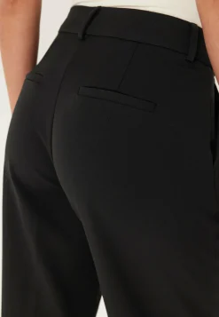 Straight High Waist Suit Trousers