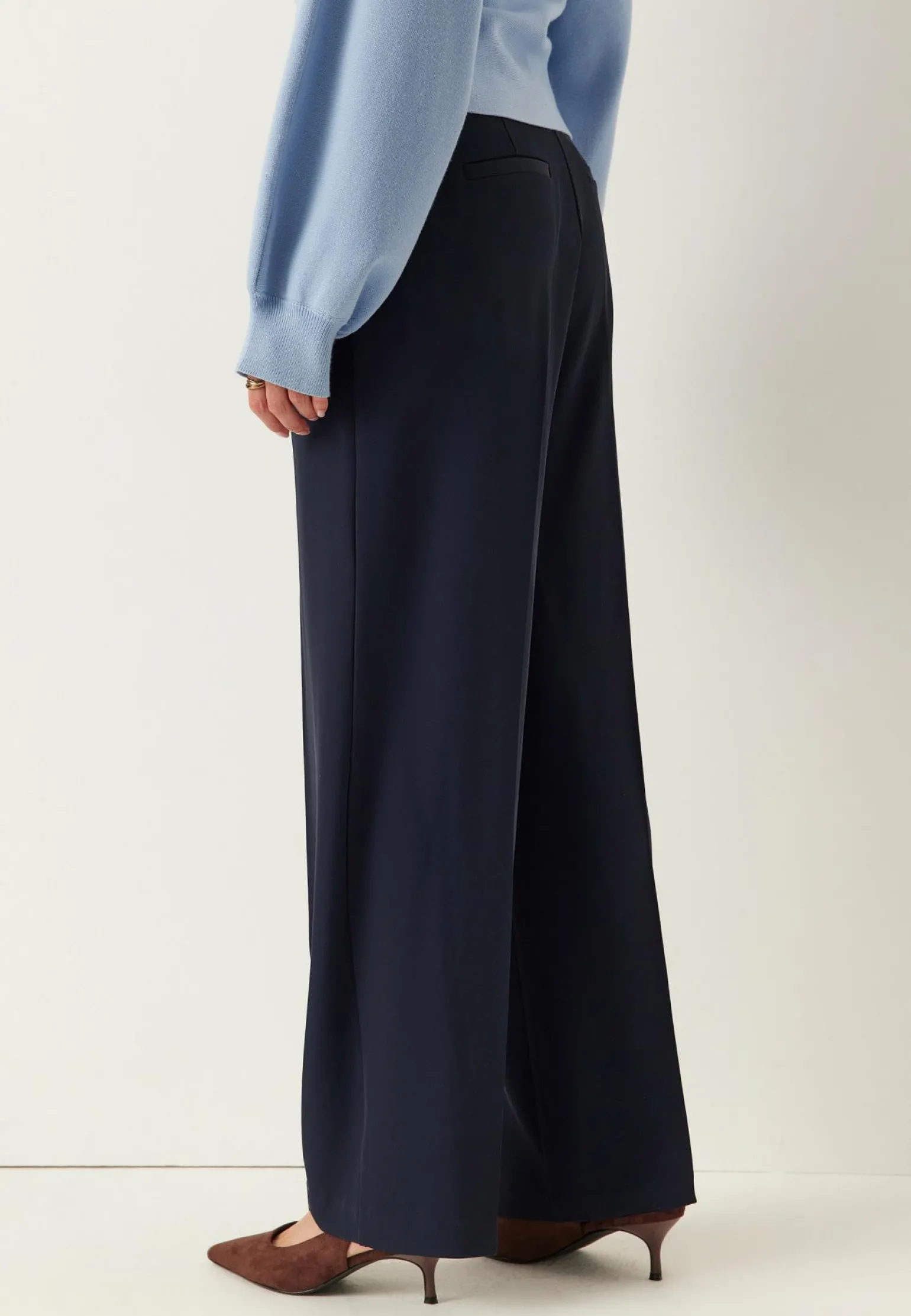 Straight Leg Trousers