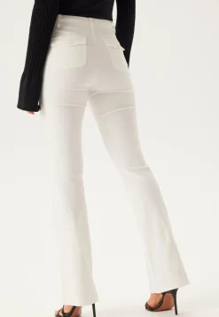 Stretchy Back Pocket Trousers