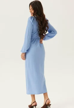 Structure Button Midi Dress