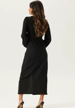 Structure Button Midi Dress