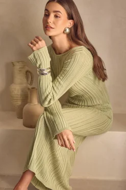 Structure Knitted Dress