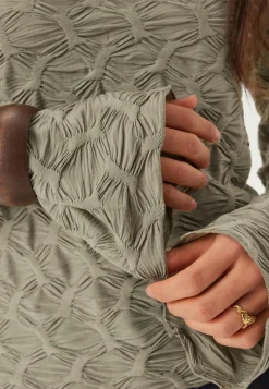 Structure Long Sleeve Top