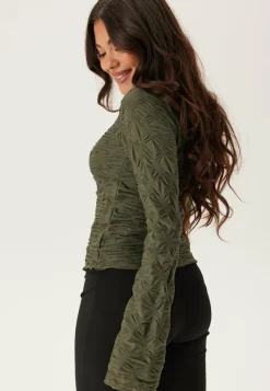 Structure Long Sleeve Top