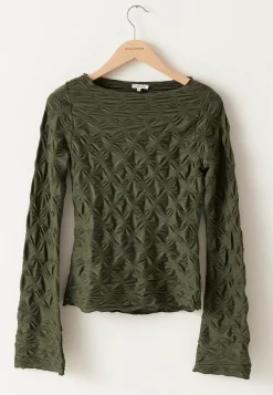 Structure Long Sleeve Top