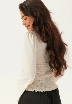 Structure Smock Top