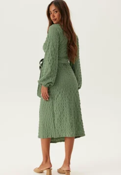 Structure Wrap Dress