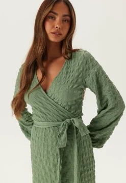 Structure Wrap Dress