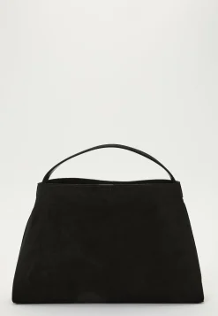 Suede Knot Shoulder Bag