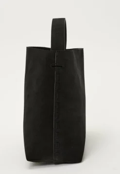 Suede Knot Shoulder Bag