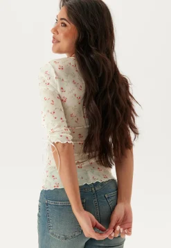 Sweetheart Mesh Top
