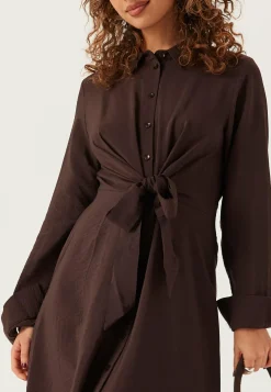 Tie Detail Shirt Dress