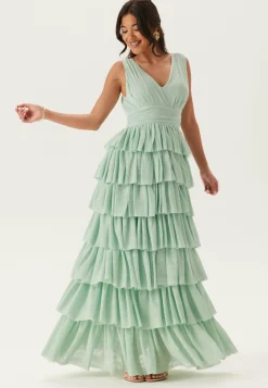 Tulle Frill Gown