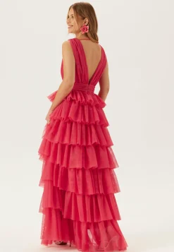 Tulle Frill Gown