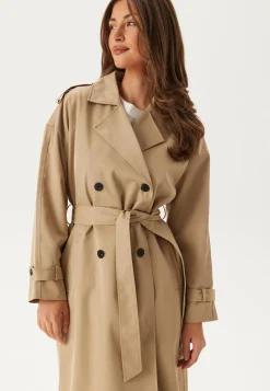 Viaddison L/S LONG TRENCHCOAT