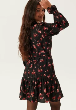 Viclo Rose Ls Shirt Dress
