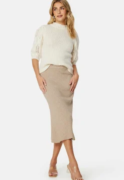 Vicomfy A-Line Knit Skirt