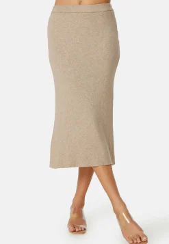 Vicomfy A-Line Knit Skirt