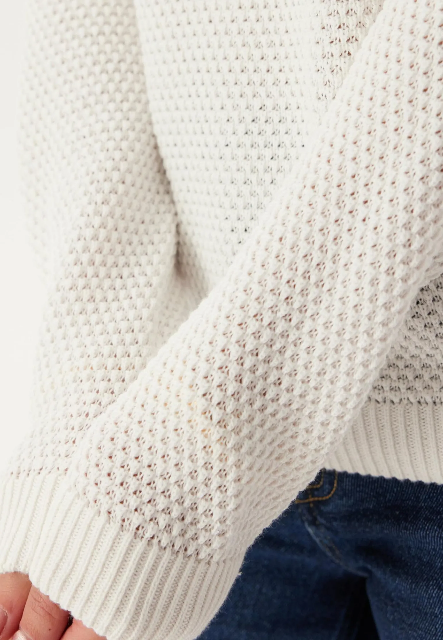 Vidalo O-neck L/S Knit Top