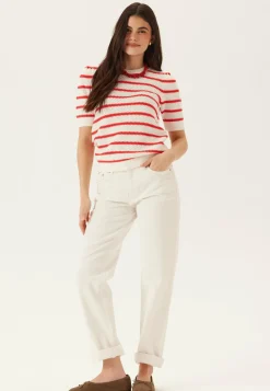 Vidalo O-neck S/S STRIPE KNIT