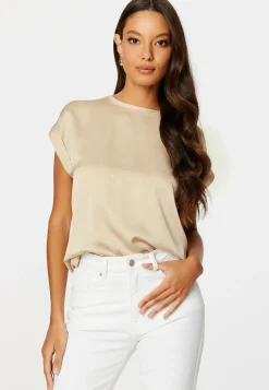 Viellette S/S Satin Top