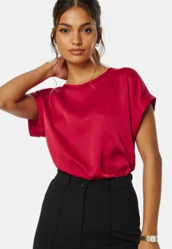 Viellette S/S Satin Top