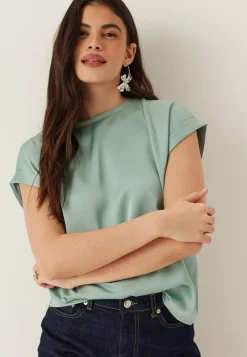 Viellette S/S Satin Top
