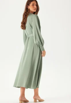 Vienna Ravenna L/S Ankle Wrap Dress