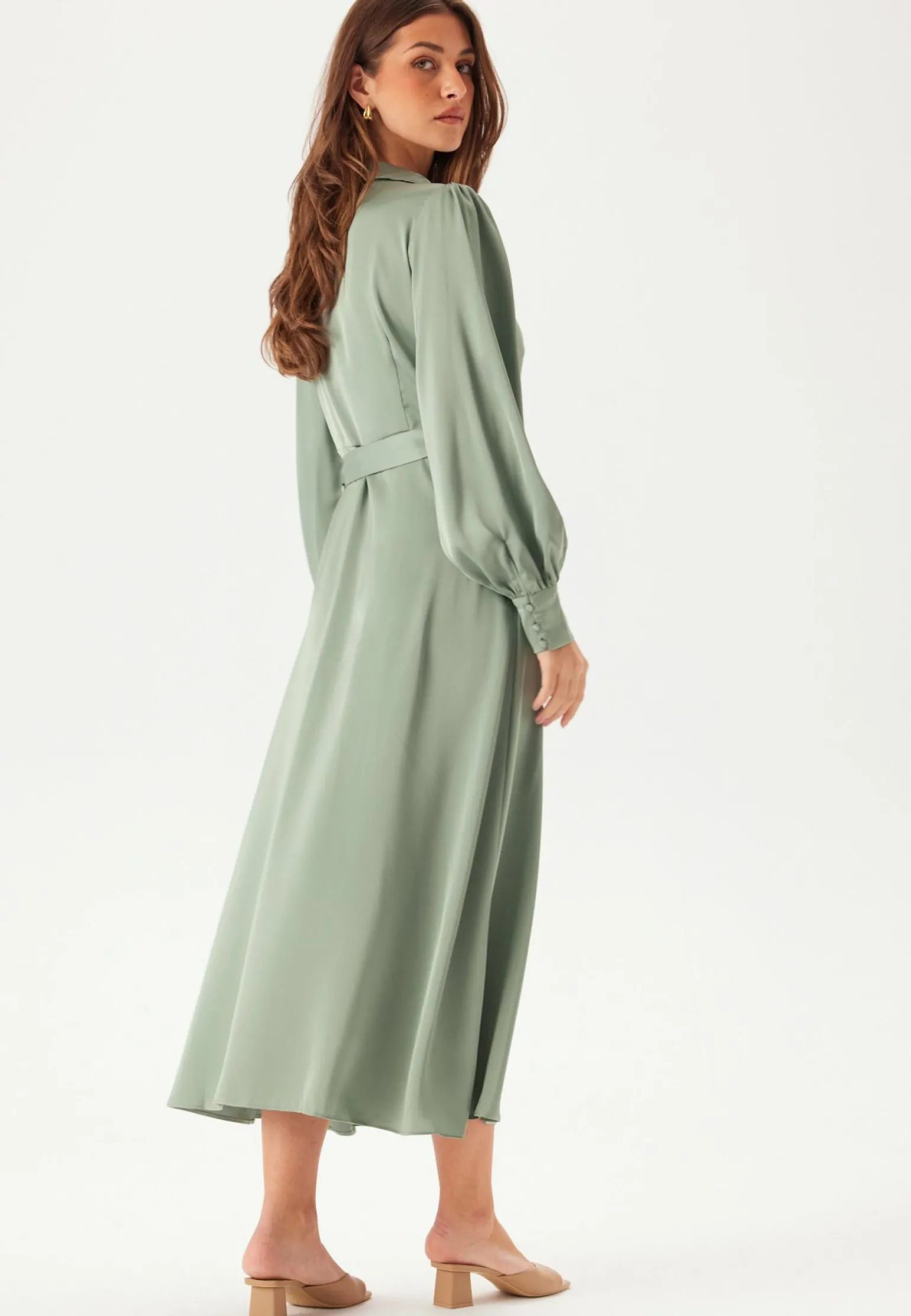 Vienna Ravenna L/S Ankle Wrap Dress