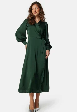 Vienna Ravenna L/S Ankle Wrap Dress