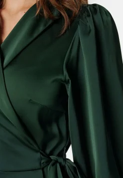 Vienna Ravenna L/S Ankle Wrap Dress