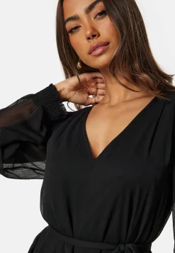 Vifalia smock V-neck L/S dress