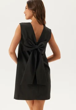 Vigery O-neck S/L SHORT DRESS