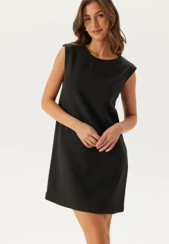 Vigery O-neck S/L SHORT DRESS