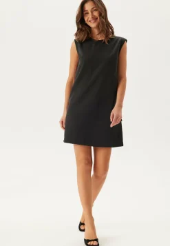 Vigery O-neck S/L SHORT DRESS